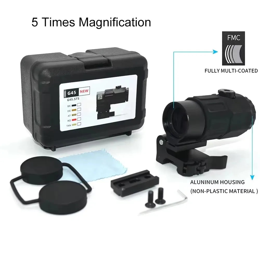 Bestsight G33 Red Dot Magnifier With Quick Detach Mount