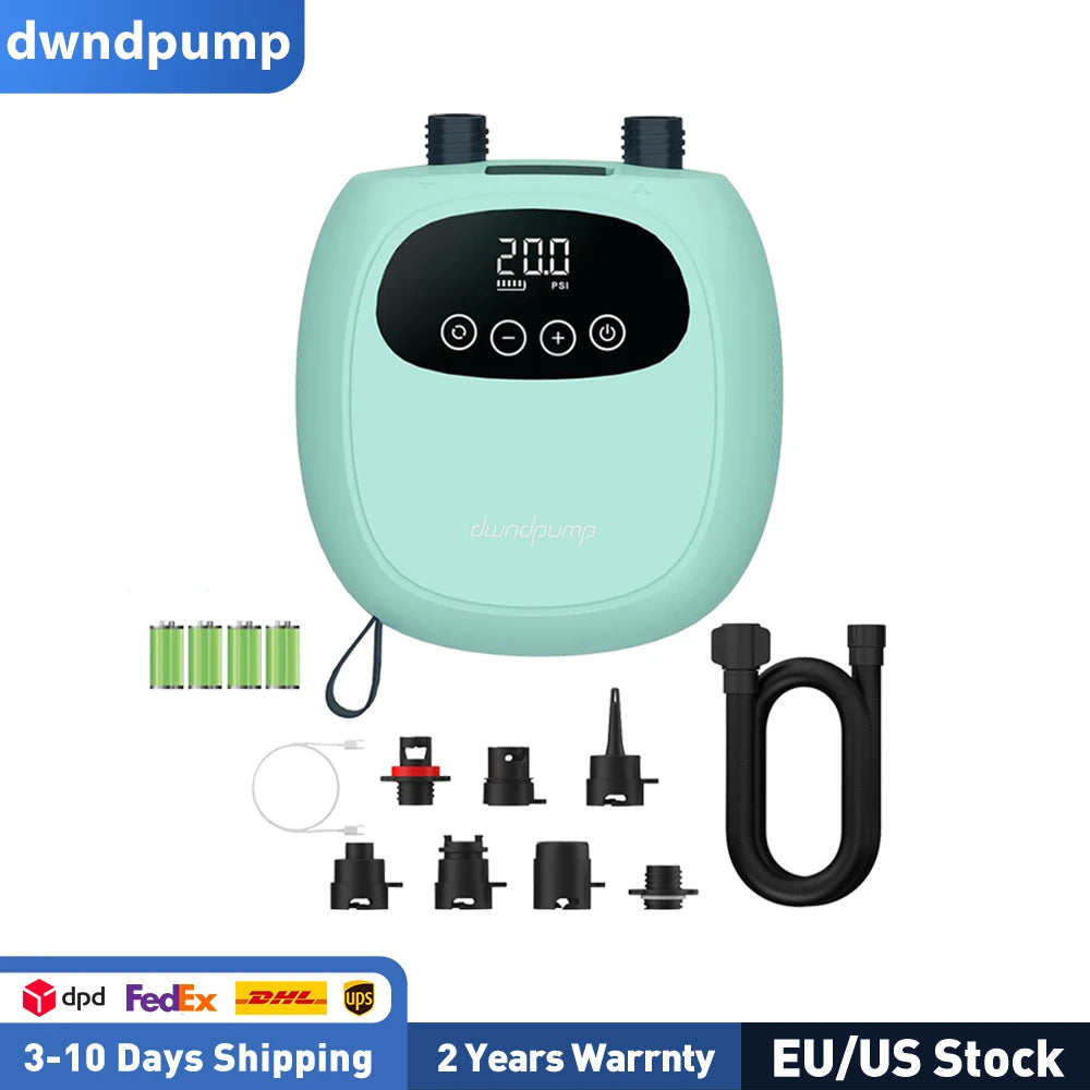 Dwndpump Rechargeable Electric SUP Pump for Paddle Boards