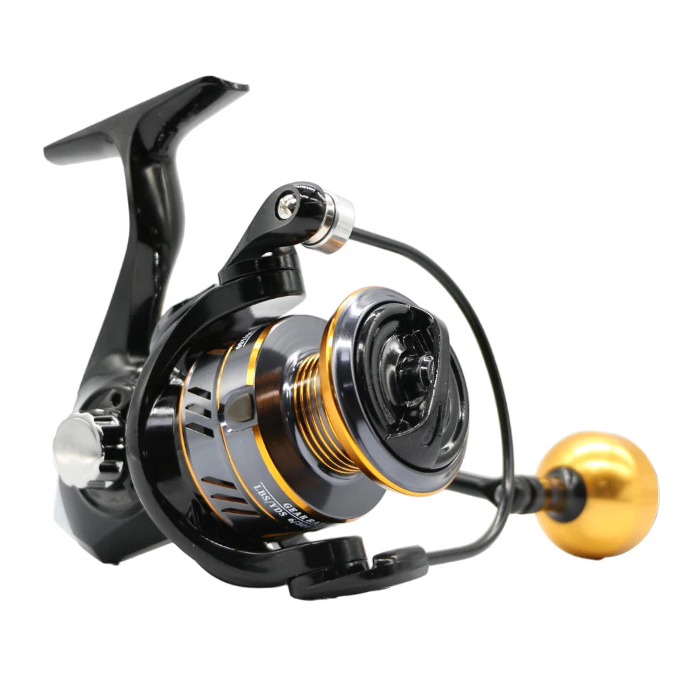 Rooblinos Metal Spinning Fishing Reel With 10KG Max Drag