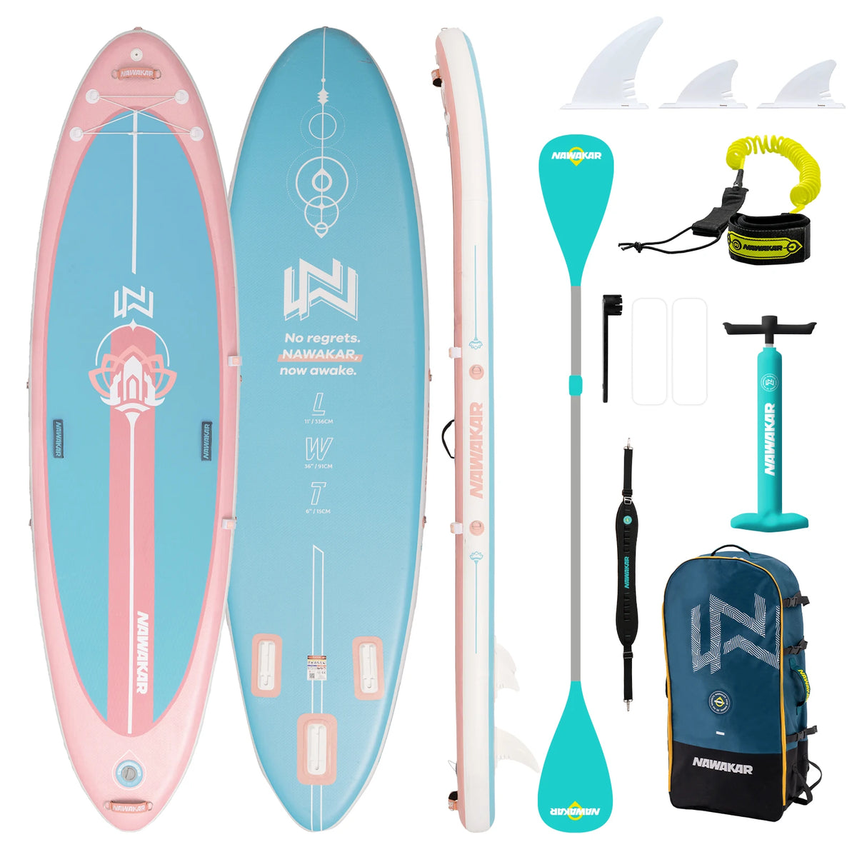 Inflatable Stand Up Paddleboard for Surfing, Fishing and Recreation