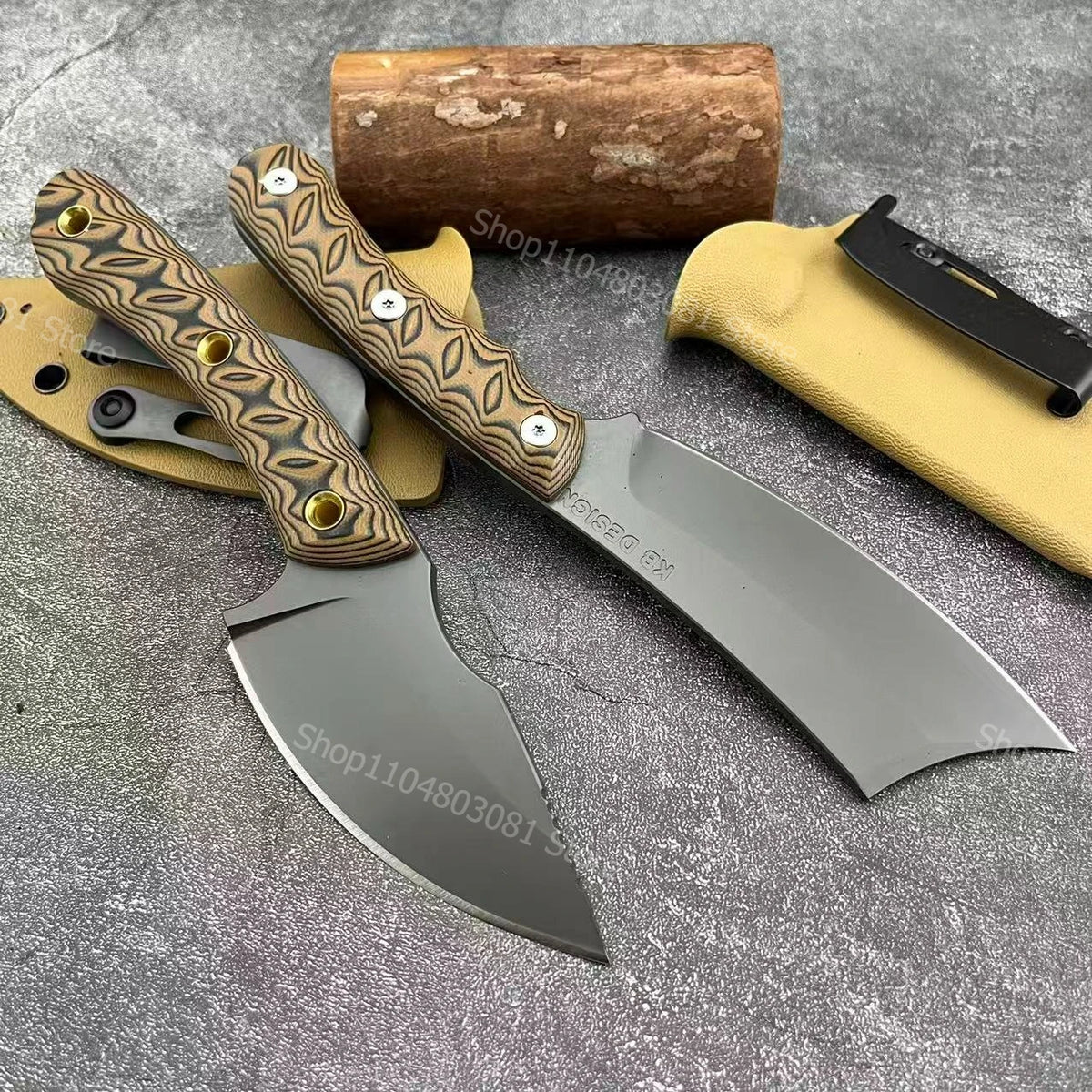 Stainless Steel Fixed Blade Outdoor Camping And Hiking Knife
