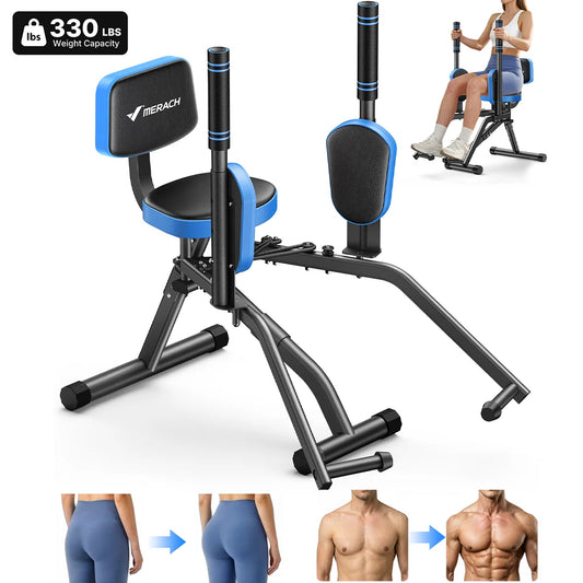 Merach Adjustable Hip Abductor Machine For Glute Training
