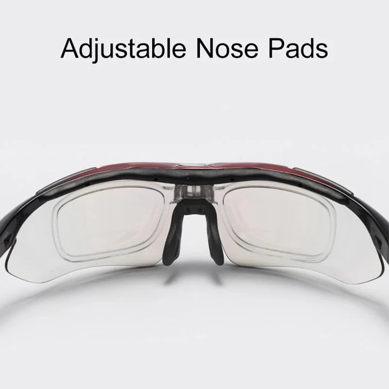 ROCKBROS Photochromic Cycling Glasses for Mountain Biking UV400 Protection