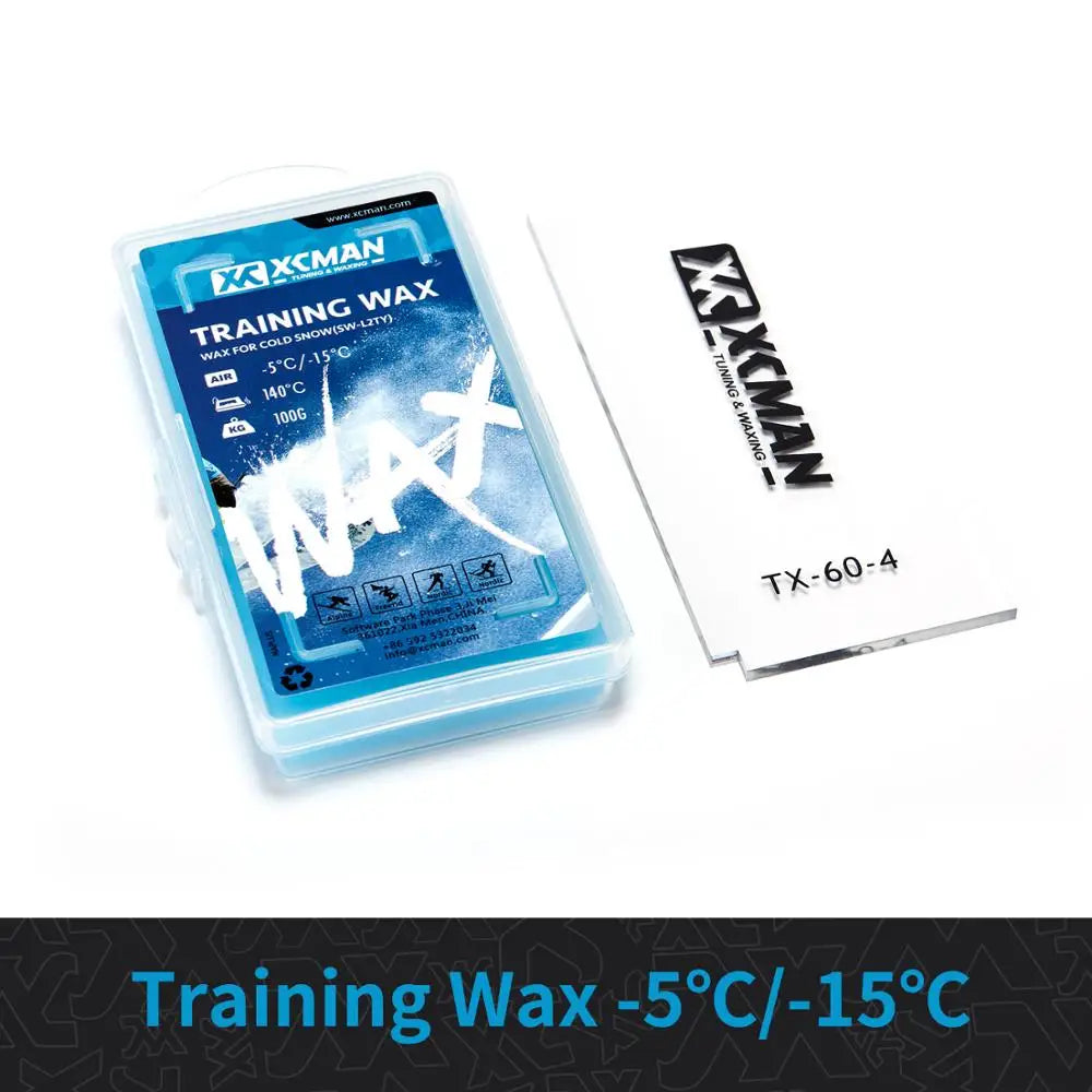 XCMAN Ski Snowboard Waxing And Tuning Brush Scraper Kit