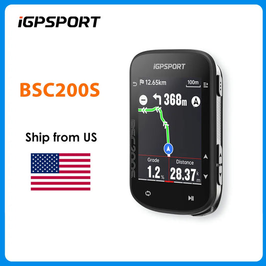 iGPSPORT BSC200S GPS Bike Computer With Route Navigation