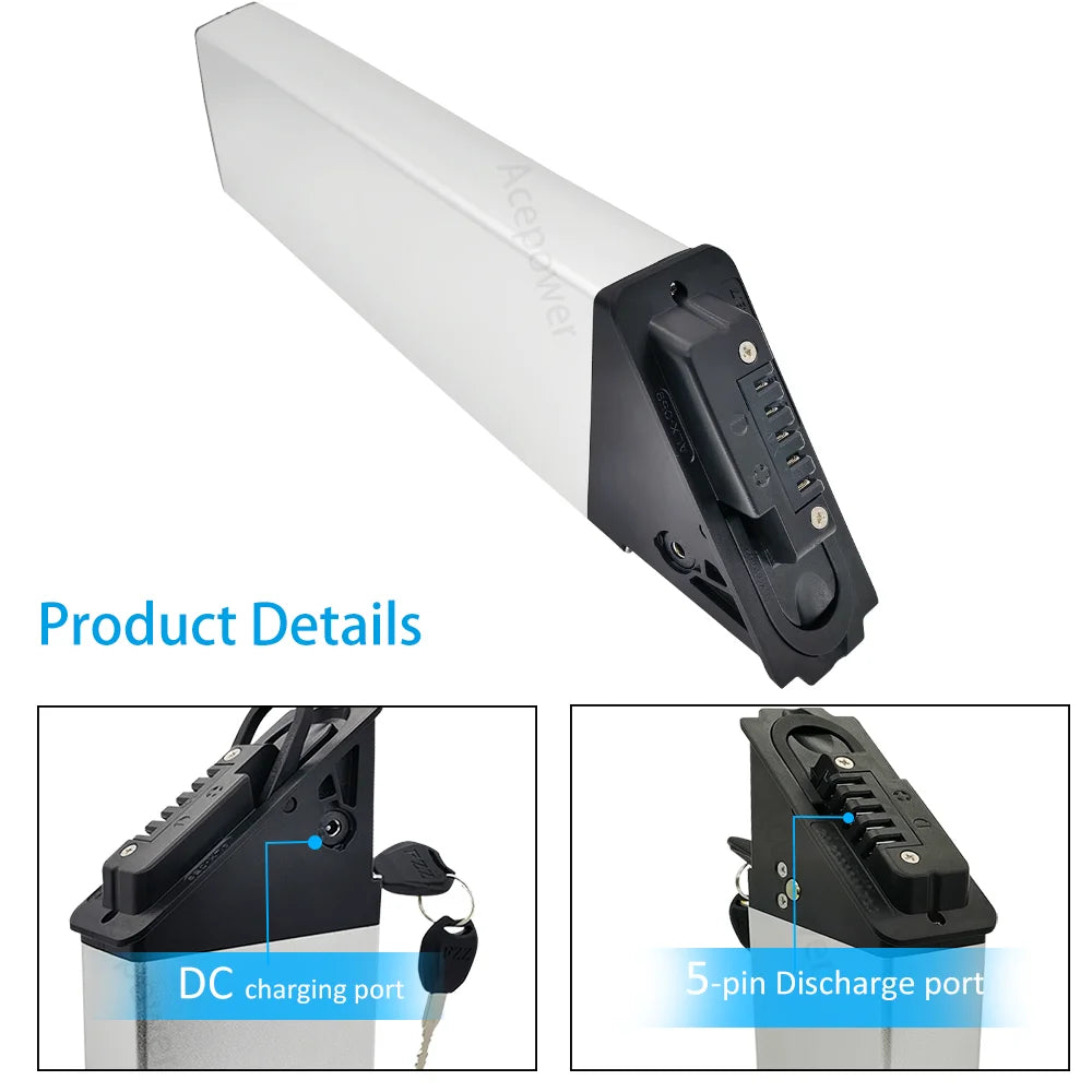 Acebeipower Ebike Battery Lectri Xp 2.0 Step Thru 48V