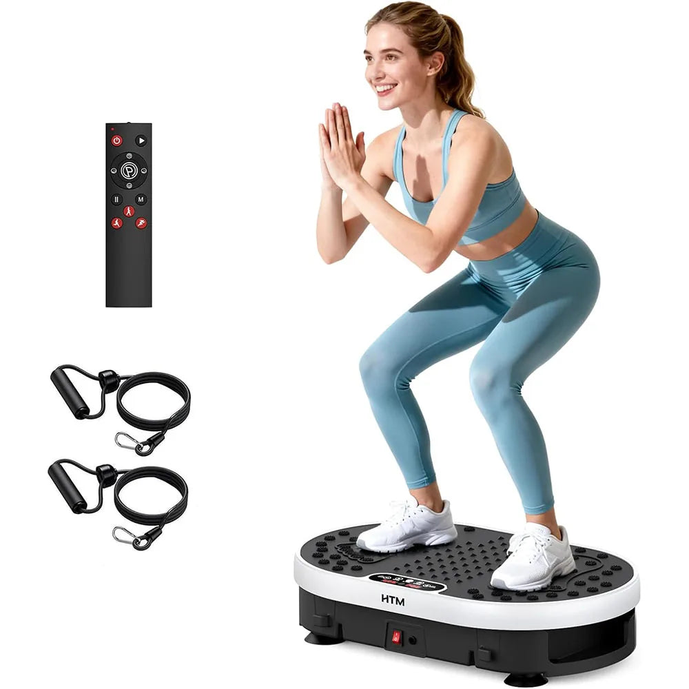 HTM Vibration Plate Machine With 120 Speed Levels And Programs