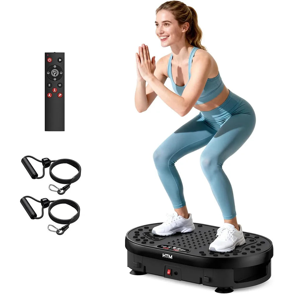 HTM Vibration Plate Machine With 120 Speed Levels And Programs