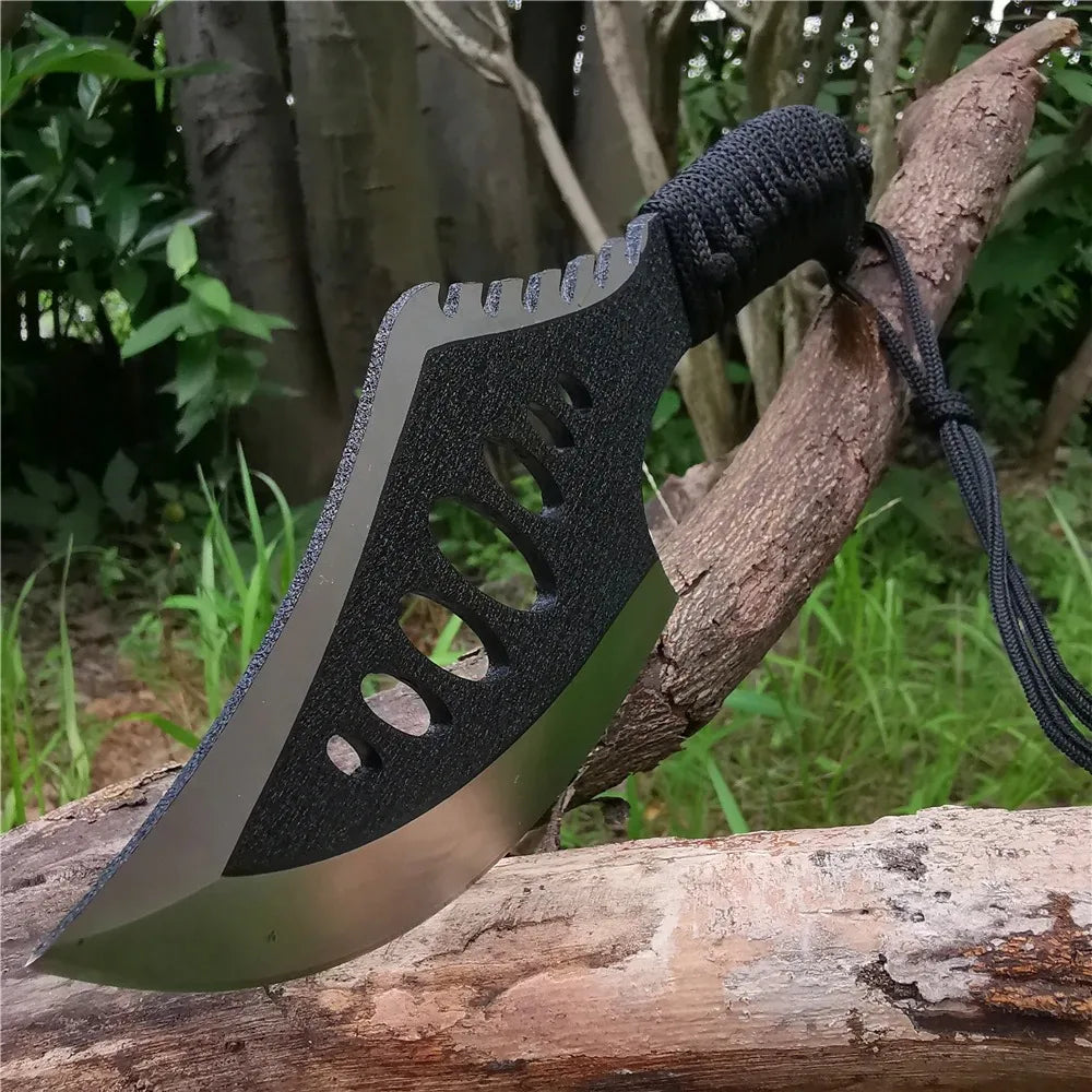 Doom Blade Portable Camping Axe With Full Tang Steel Blade