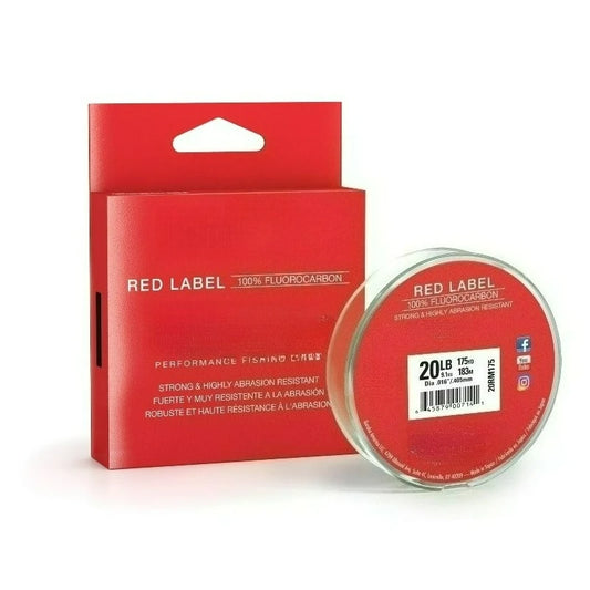 Red Label 100 Percent Fluorocarbon Fishing Line for Ocean Fishing