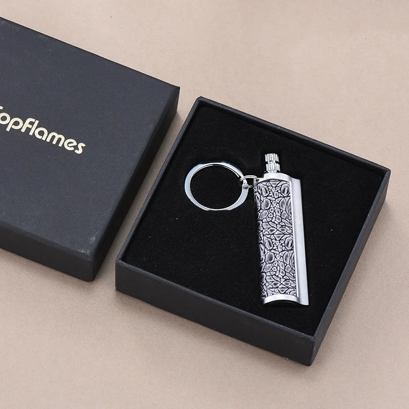 Reusable Waterproof Metal Lighter for Camping and Outdoor Use