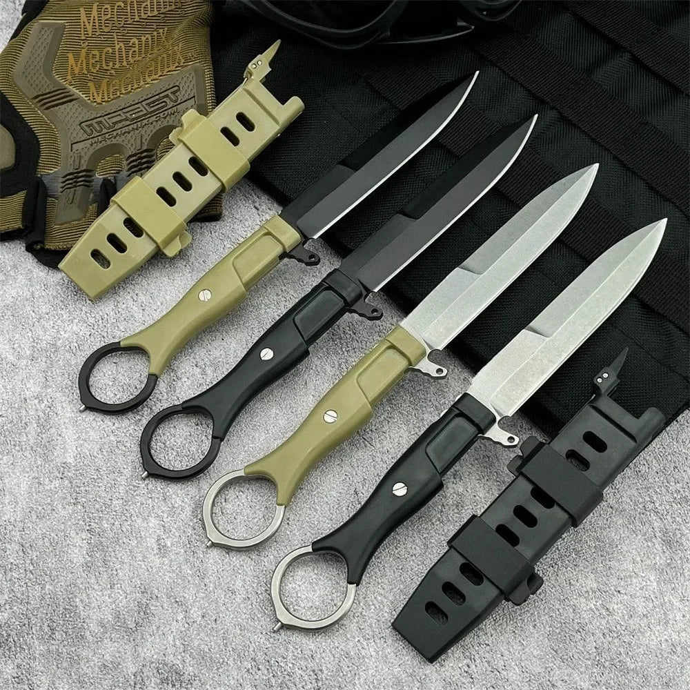 DIY Supplies Fixed Blade Survival Knife With Sheath