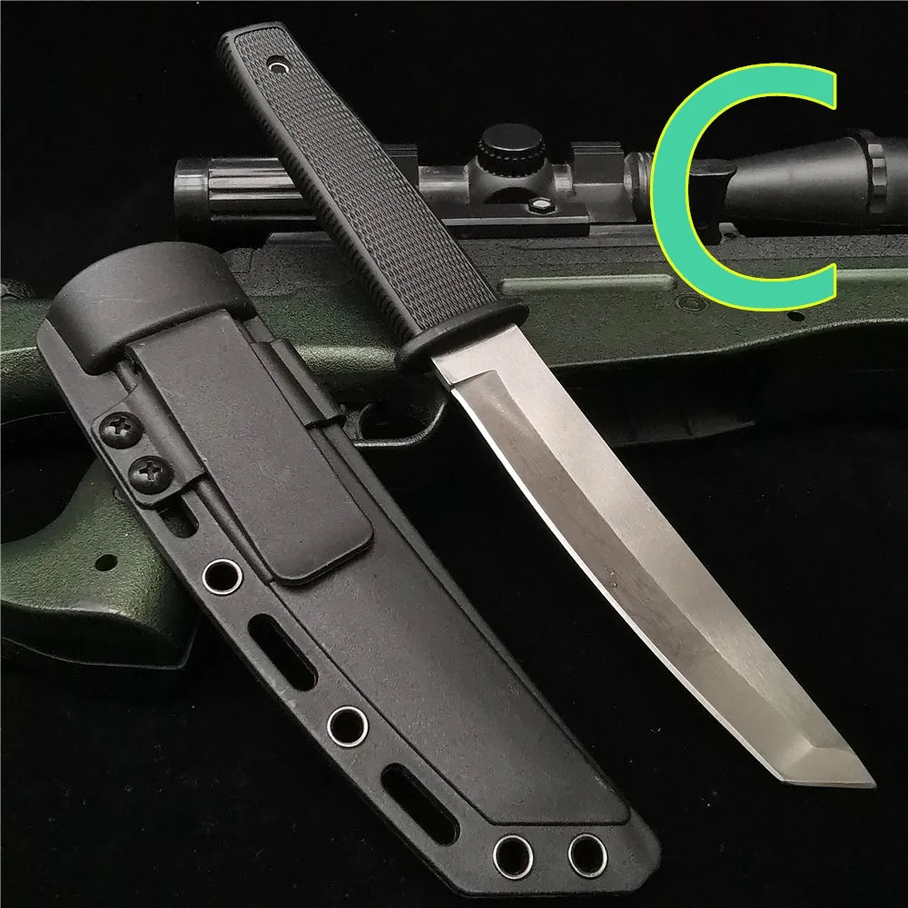Spring Assisted Tactical Tanto Knife for Outdoor Hunting and Utility