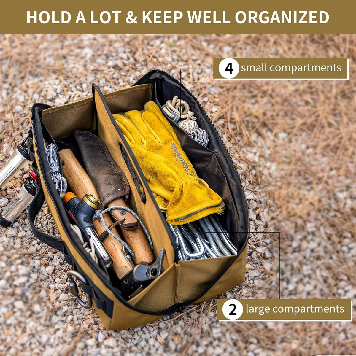 Naturehike Camping Tool Storage Bag For Outdoor Gear And Accessories