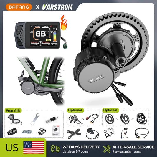 Bafang 750W Mid Drive Electric Bicycle Conversion Kit