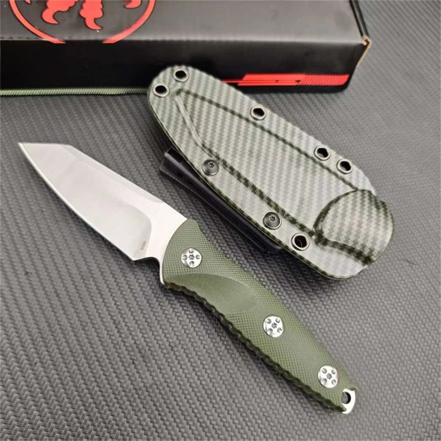 Socom Alpha Warcom Wharncliffe Fixed Blade Knife With Kydex Sheath
