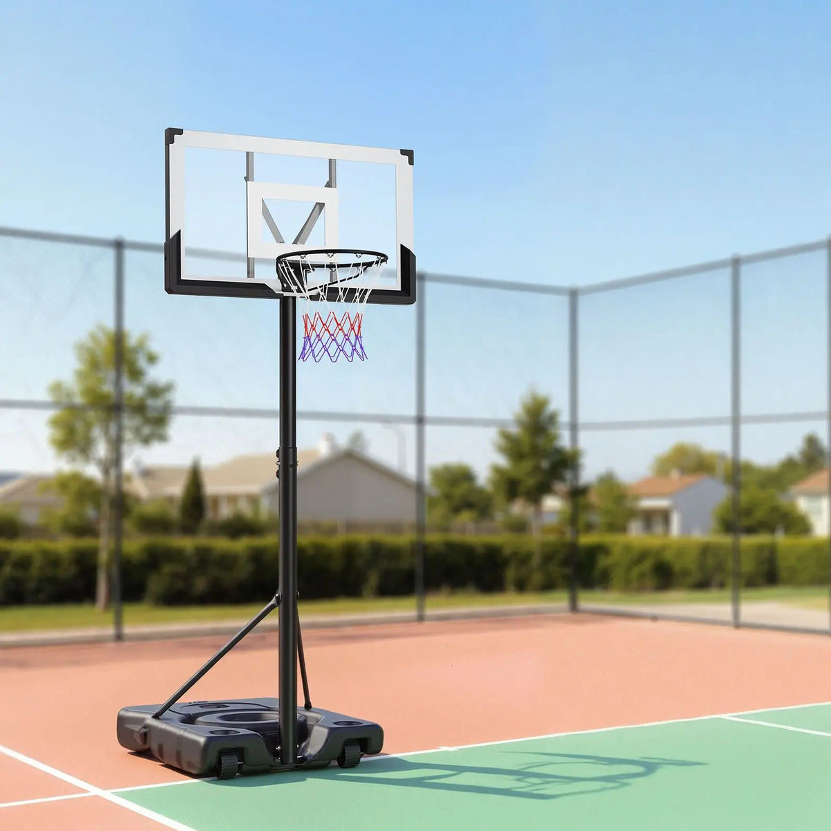 Oeny Portable Height Adjustable Basketball Hoop Stand