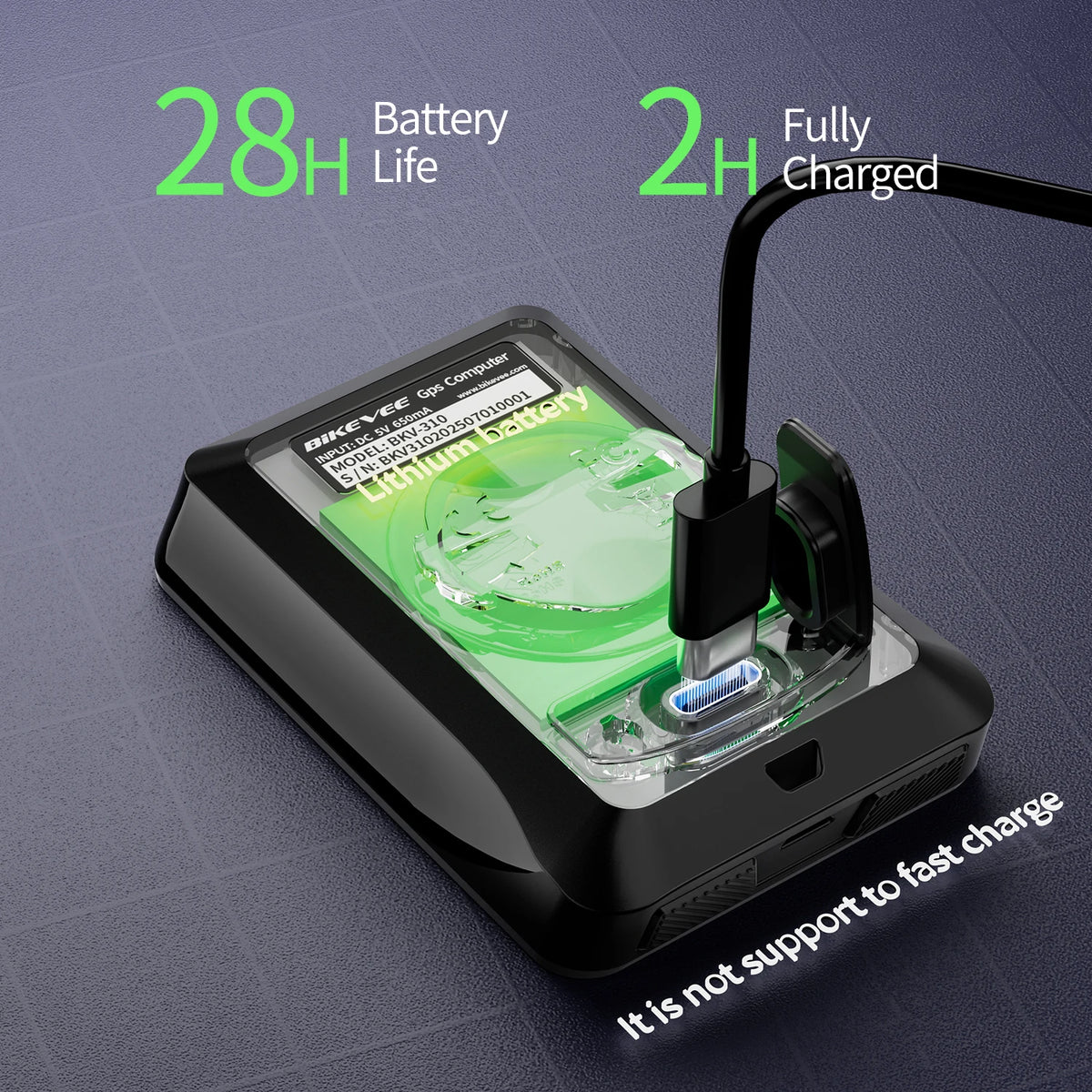 Bikevee Wireless GPS Bike Computer With Waterproof Cycling Speedometer