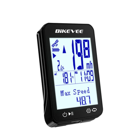 Bikevee Wireless GPS Bike Computer With Waterproof Cycling Speedometer