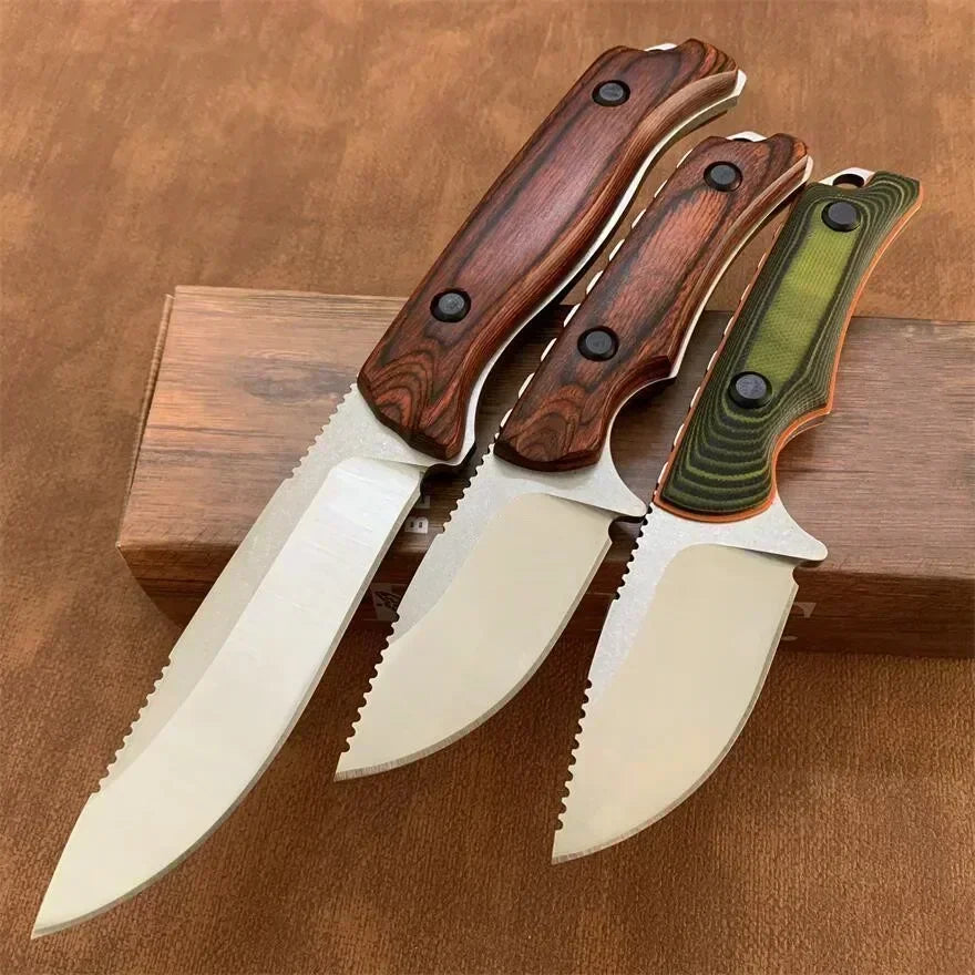 BM Wilderness Fixed Blade Hunting Knife With CPM S30V Steel
