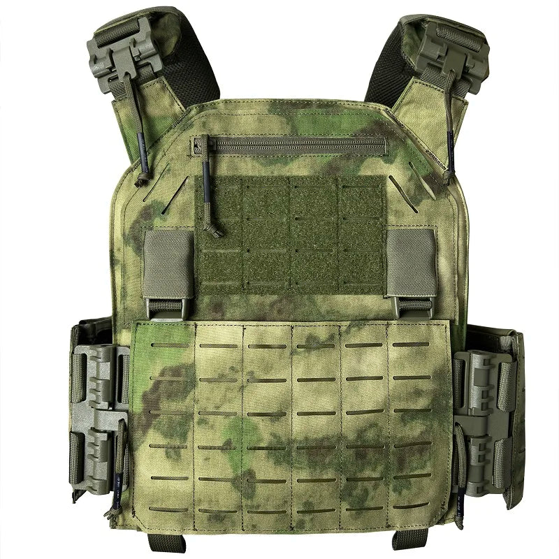 Quick Release Modular Tactical Vest With Laser Cut Plate Carrier