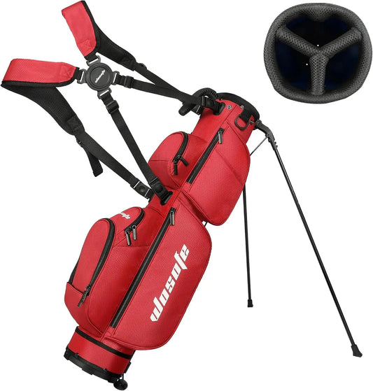 Wosofe Lightweight Sunday Golf Stand Bag With Three Way Dividers