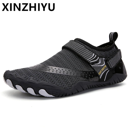 Men Quick Dry Water Shoes Non Slip Five Finger Lightweight Aqua
