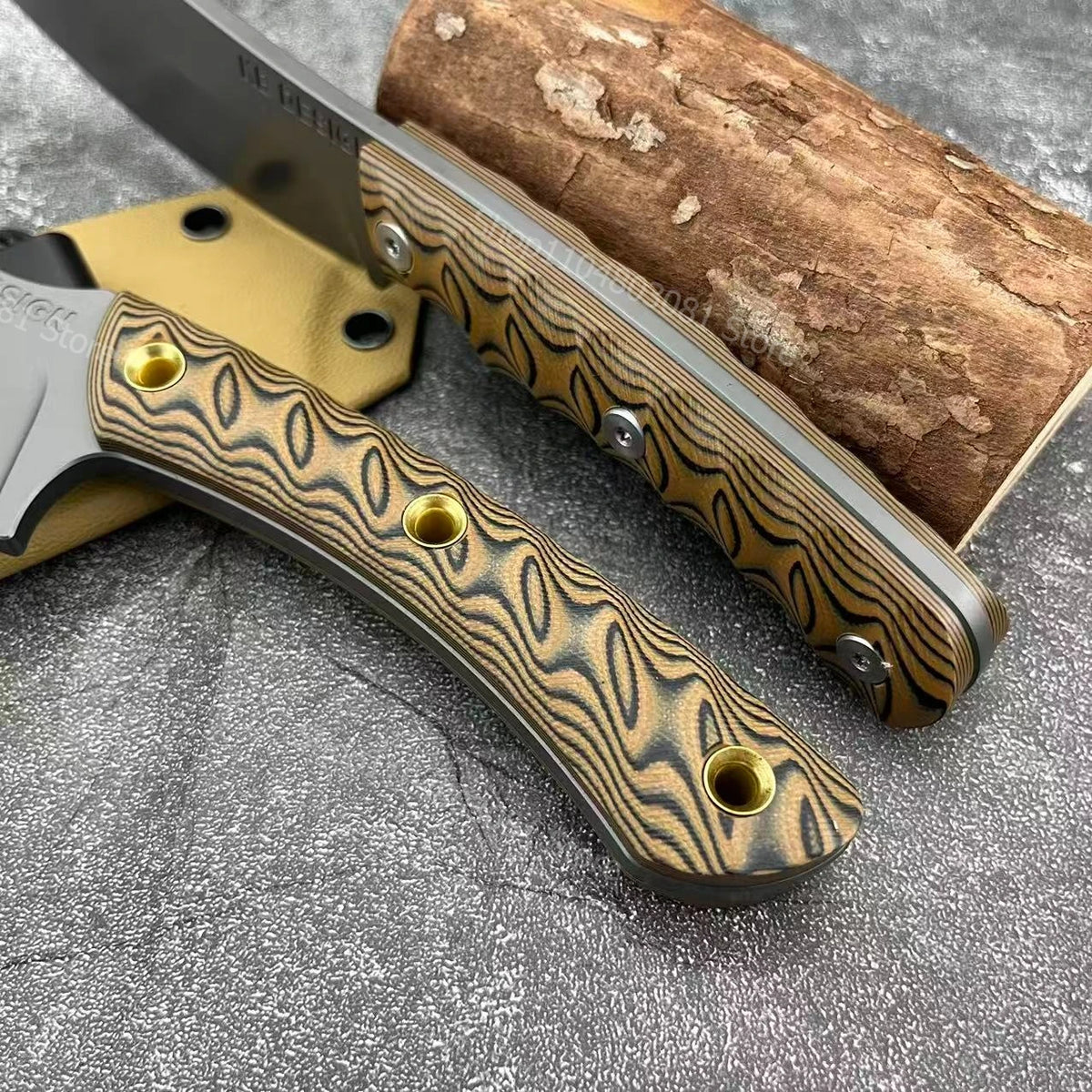 Stainless Steel Fixed Blade Outdoor Camping And Hiking Knife
