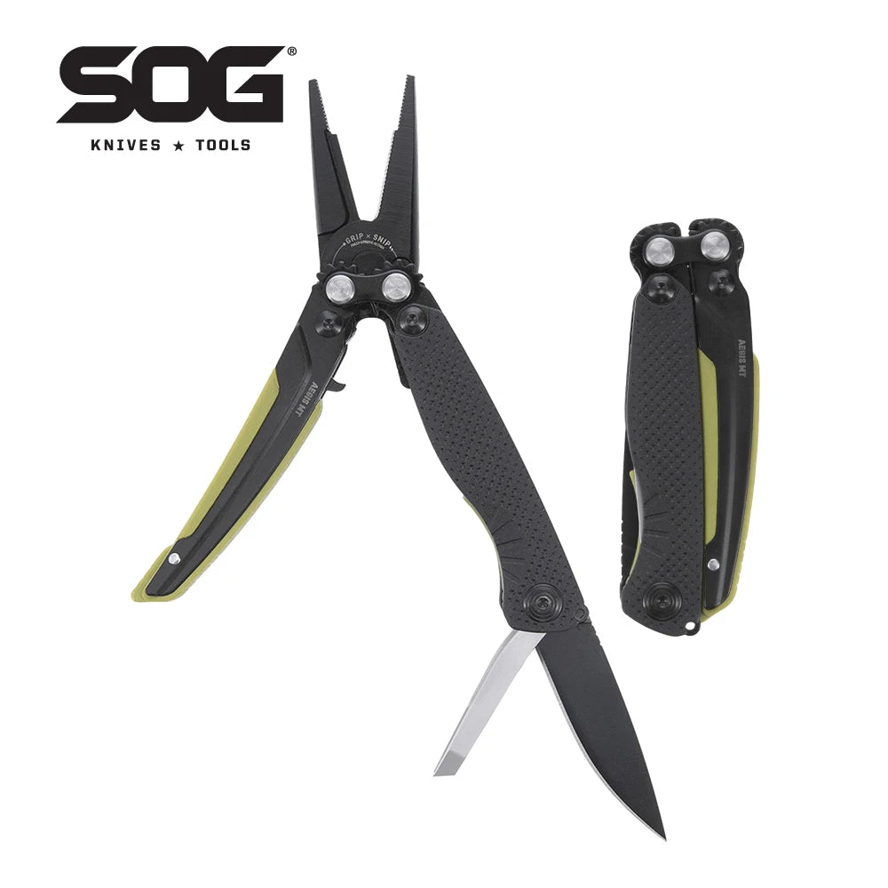 SOG Aegis MT Tactical Multi Tool Pliers for Outdoor Repairs