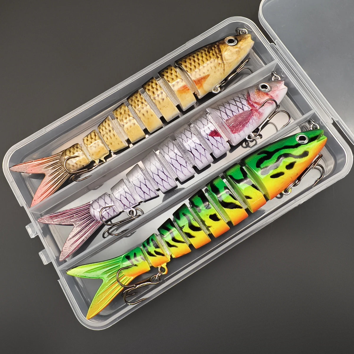 ANFS Jointed Swimbait Fishing Lures for Bass Trout and Perch