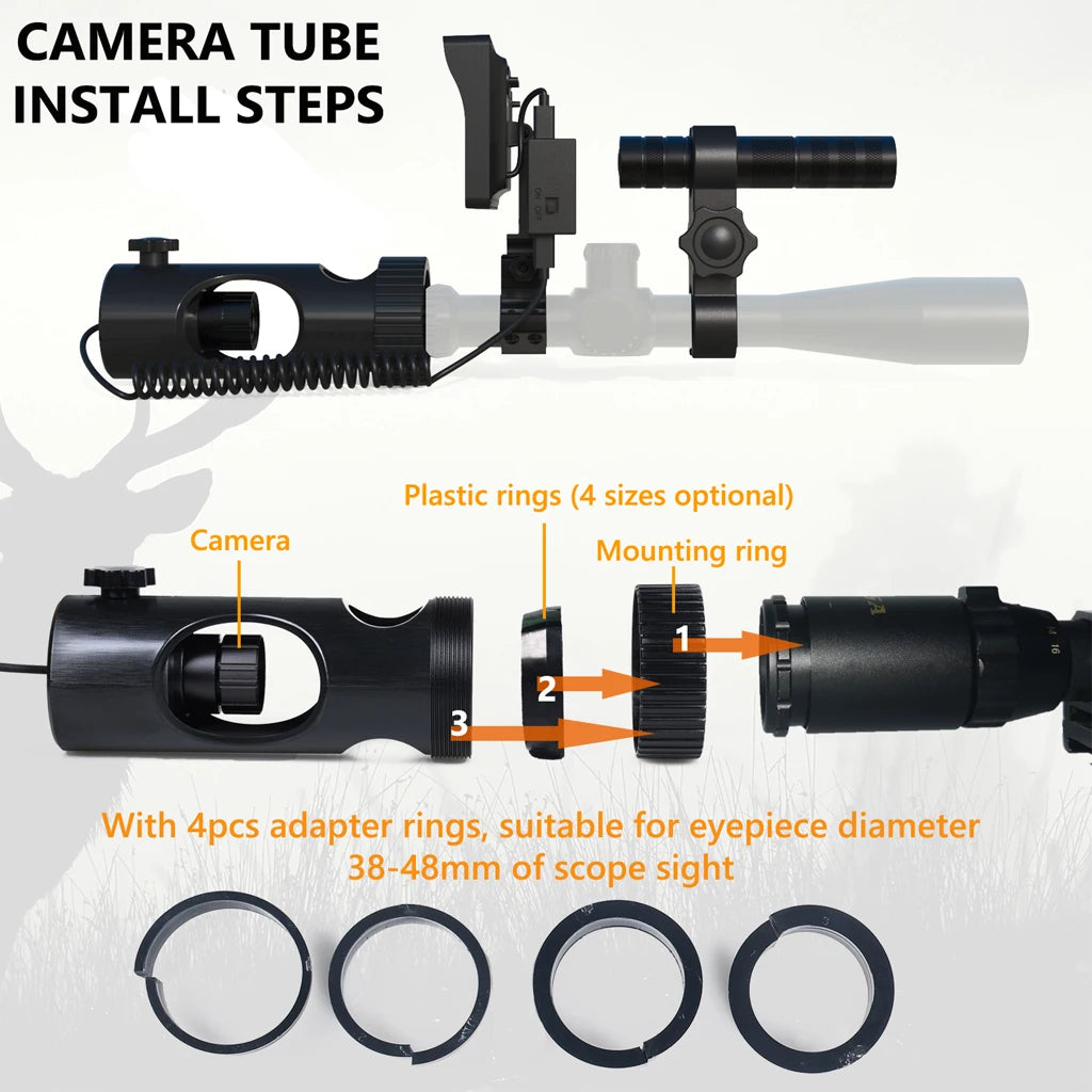Megaorei M2 Digital Night Vision Riflescope With Video Recording