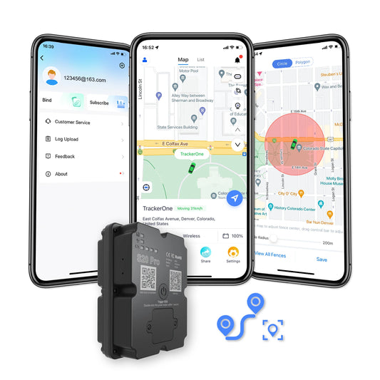 Wanwaytech 4G GPS Vehicle Tracker With Real Time Remote Tracking