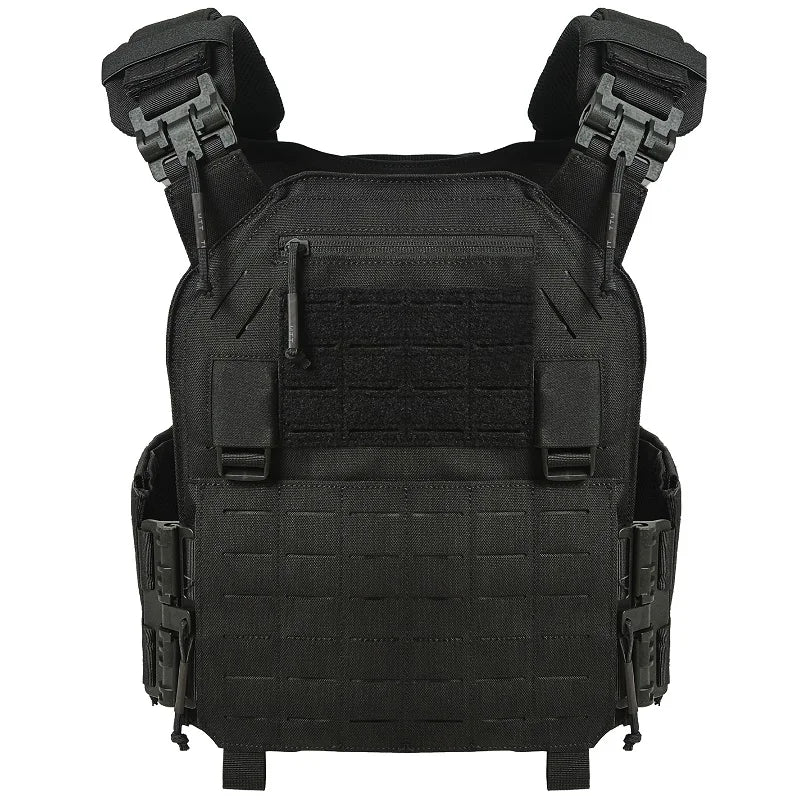Quick Release Modular Tactical Vest With Laser Cut Plate Carrier