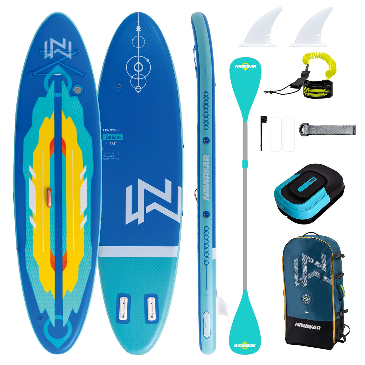 Inflatable Fishing Paddleboard For Surfing And Water Sports