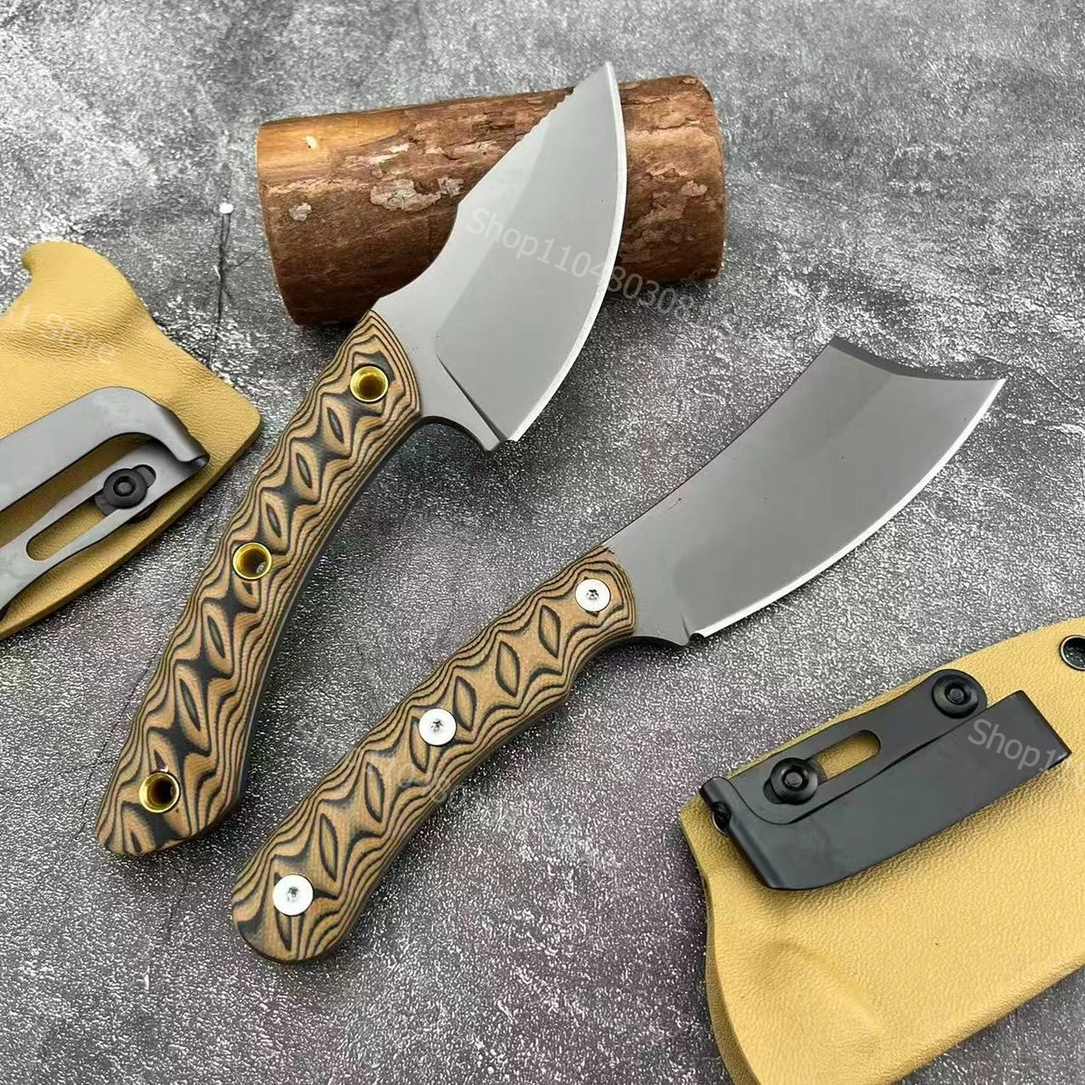 Stainless Steel Fixed Blade Outdoor Camping And Hiking Knife