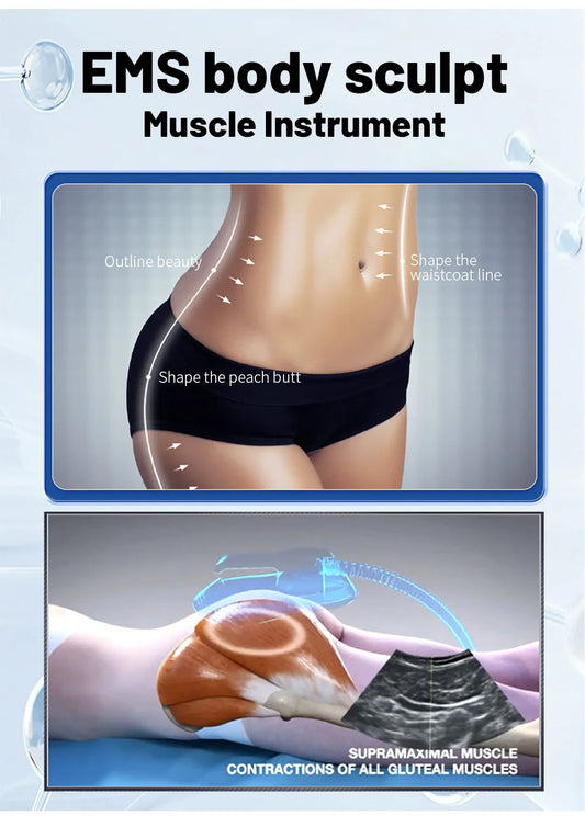 Emszero EMS Body Sculpting Machine for Muscle Building and Slimming