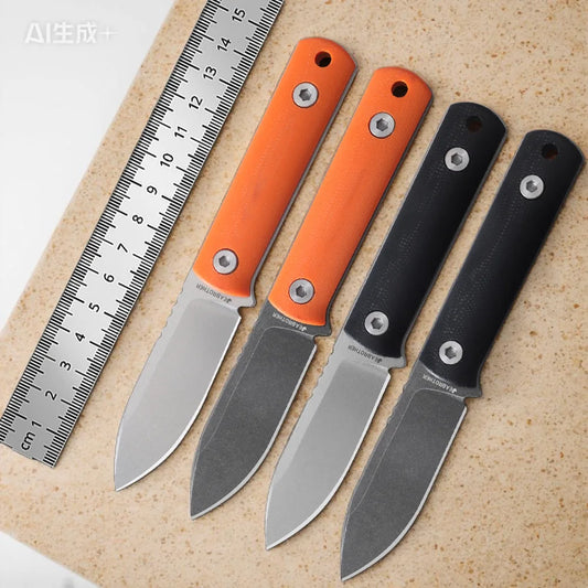 DC53 Steel Fixed Blade Survival Knife With G10 Handle Sheath