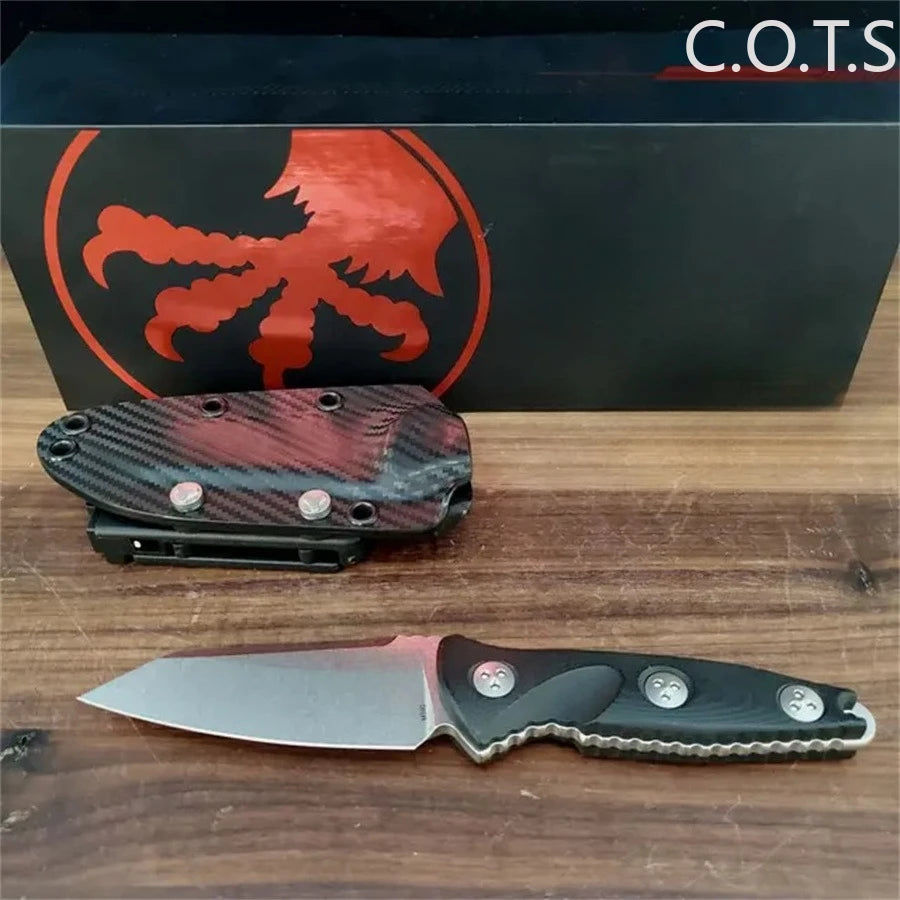 Socom Alpha Warcom Wharncliffe Fixed Blade Knife With Kydex Sheath