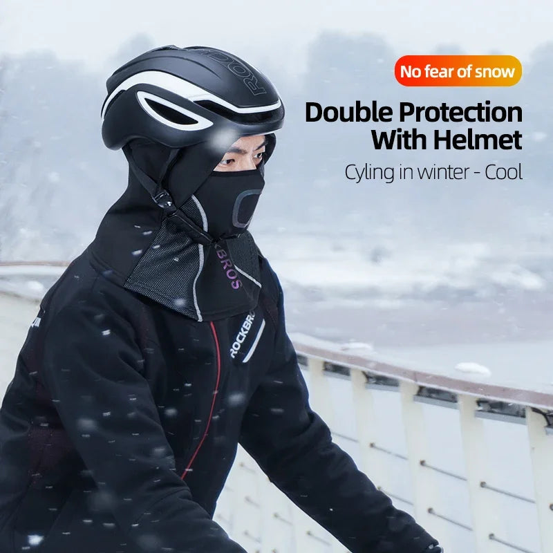ROCKBROS Winter Cycling Balaclava Face Mask for Outdoor Sports