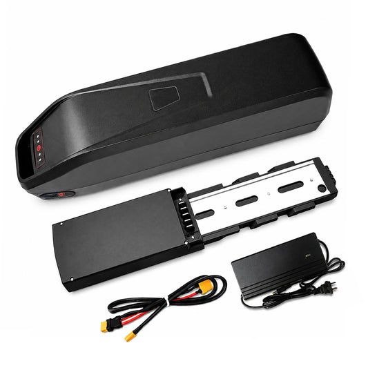 48V E Bike Battery Featuring Internal BMS Compact Charger