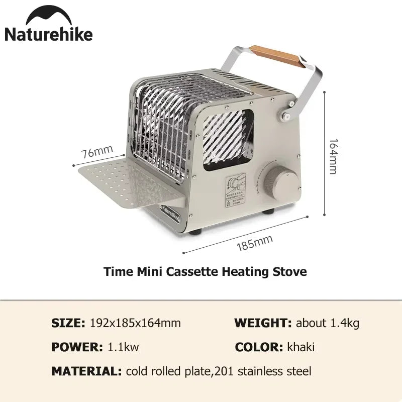 Naturehike Portable Camping Cassette Heater for Indoor and Outdoor Use