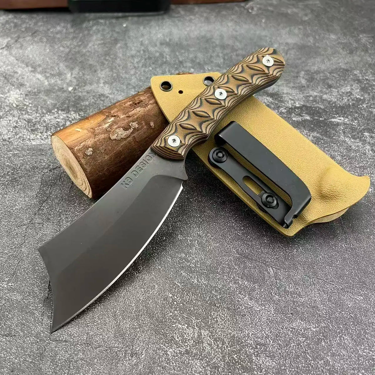Stainless Steel Fixed Blade Outdoor Camping And Hiking Knife