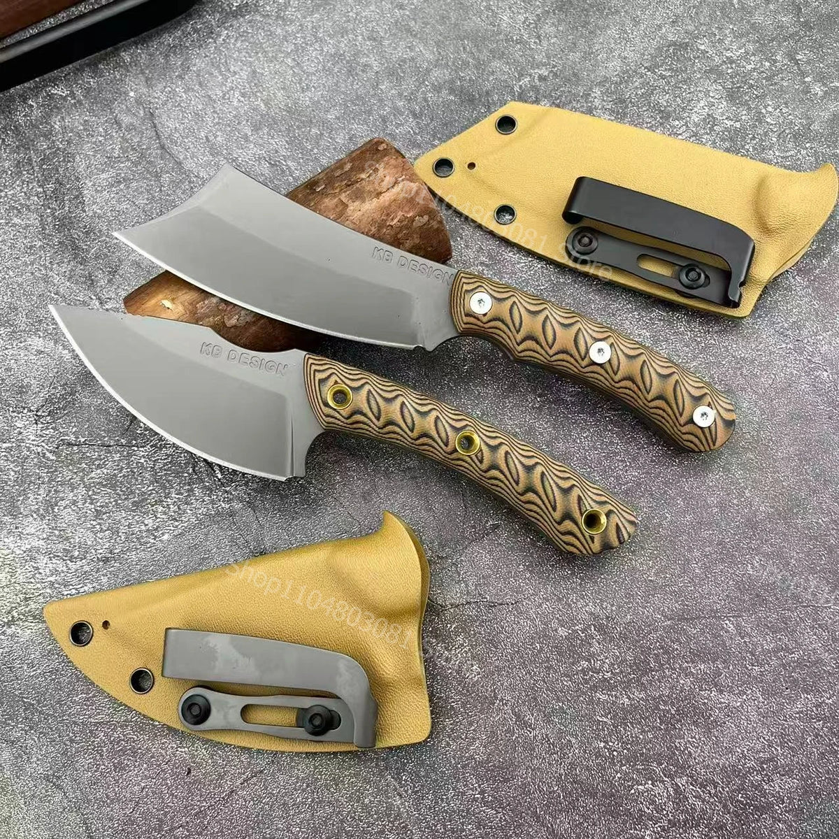 Stainless Steel Fixed Blade Outdoor Camping And Hiking Knife