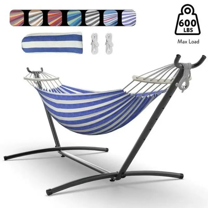 GYROOR Adjustable Stand Hammock with 600 Pound Capacity