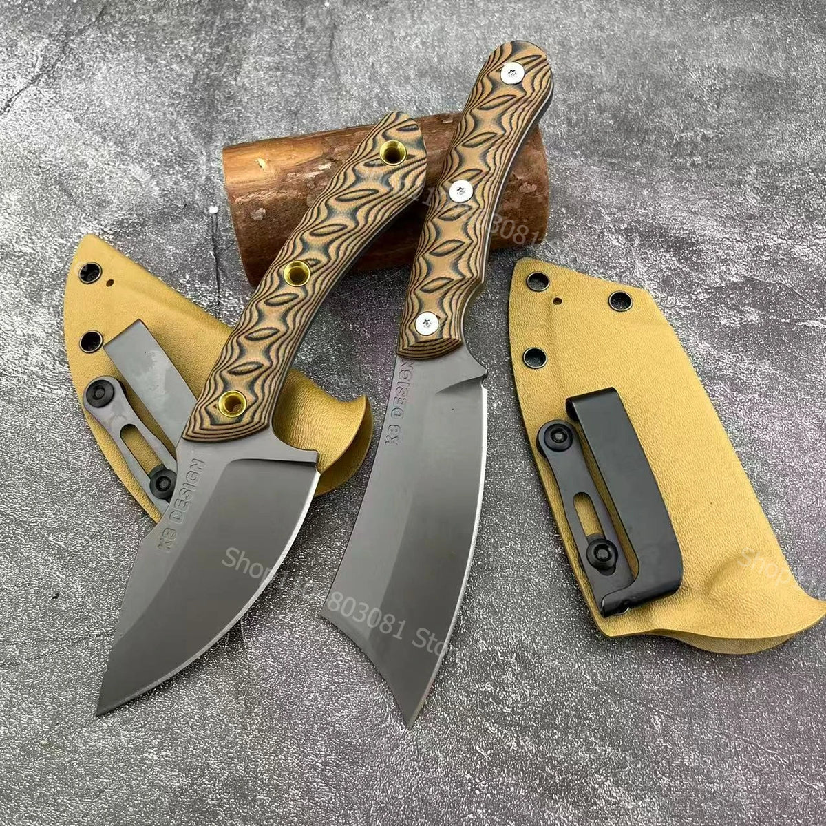 Stainless Steel Fixed Blade Outdoor Camping And Hiking Knife