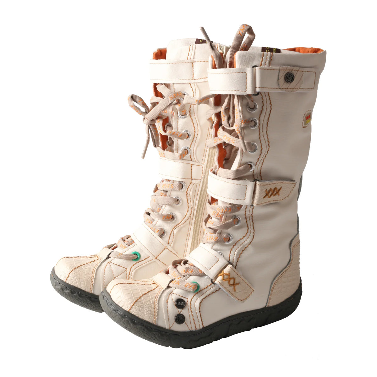 TMA EYES Women's Plush Lined Lace Up Winter Snow Boots