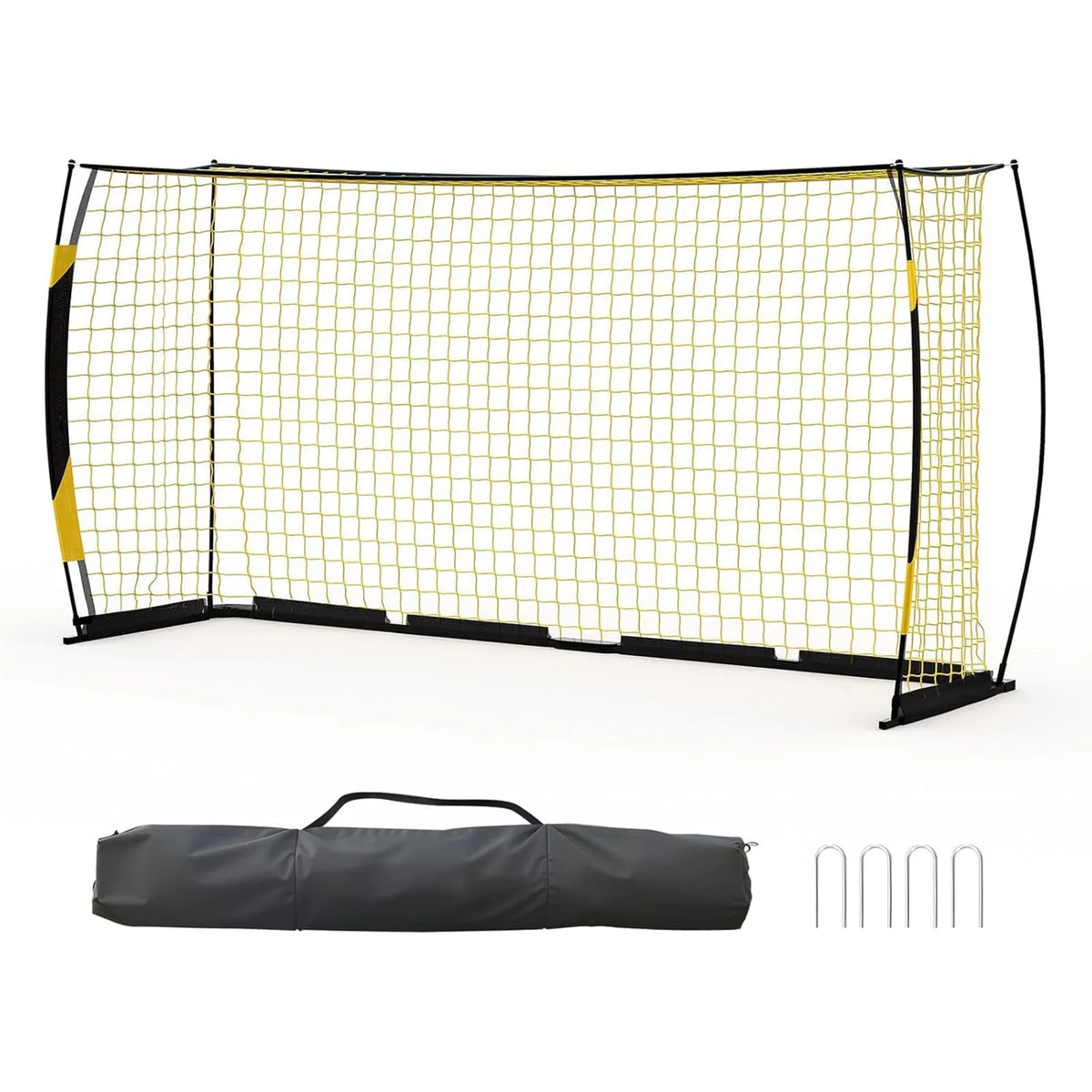 HiMISS Heavy Duty Foldable Metal Youth Soccer Training Goal