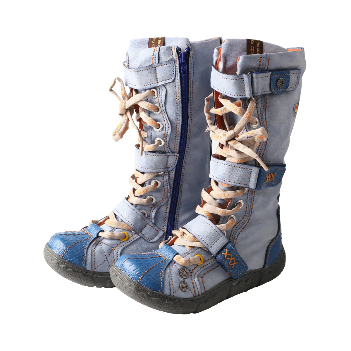 TMA EYES Women's Plush Lined Lace Up Winter Snow Boots