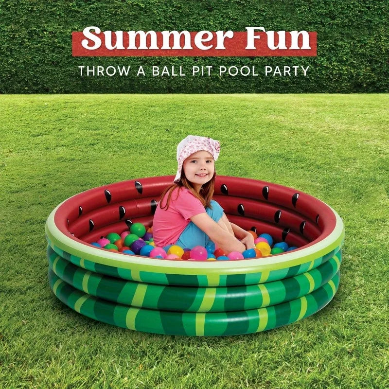Joyfy 3 Pack Inflatable Kids Swimming Pools With Fun Designs