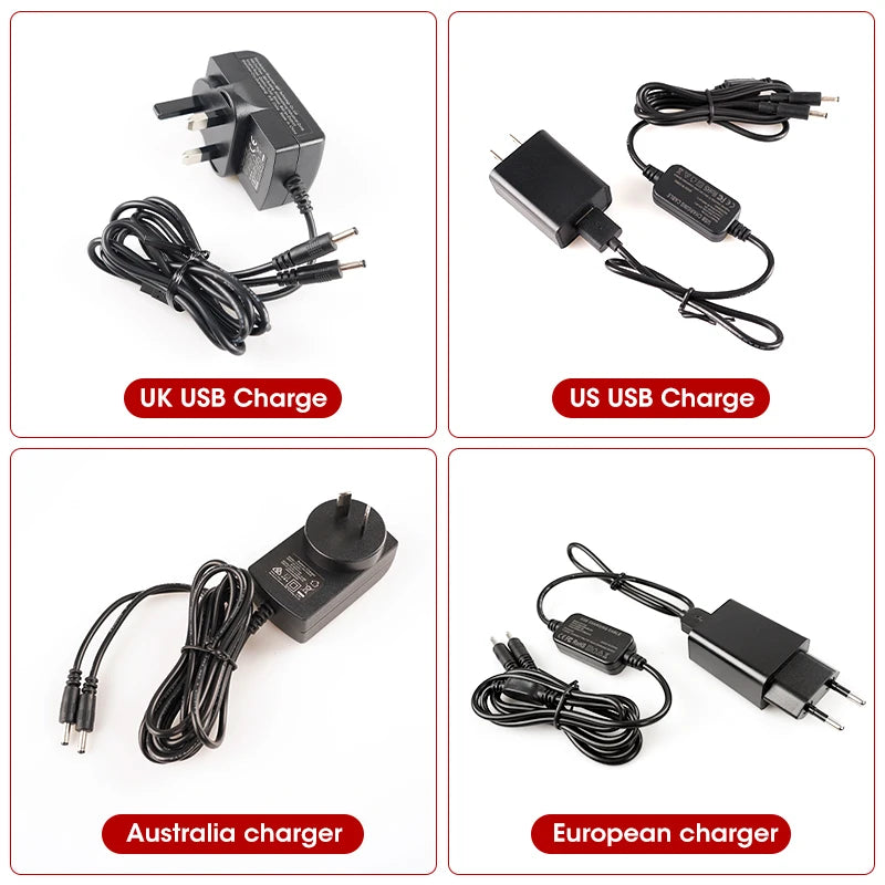 SNOW DEER Rechargeable Battery Charger for Heated Apparel